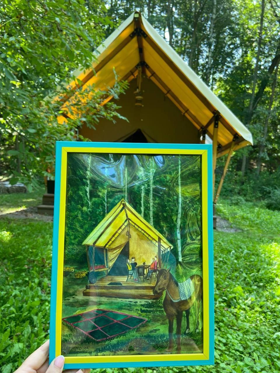 Глемпінг Шатро Hotel Ul'yaniki Eksteriør billede